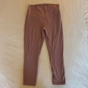 lululemon Align High-Rise Crop 23" Size 8 In Lavender Lux